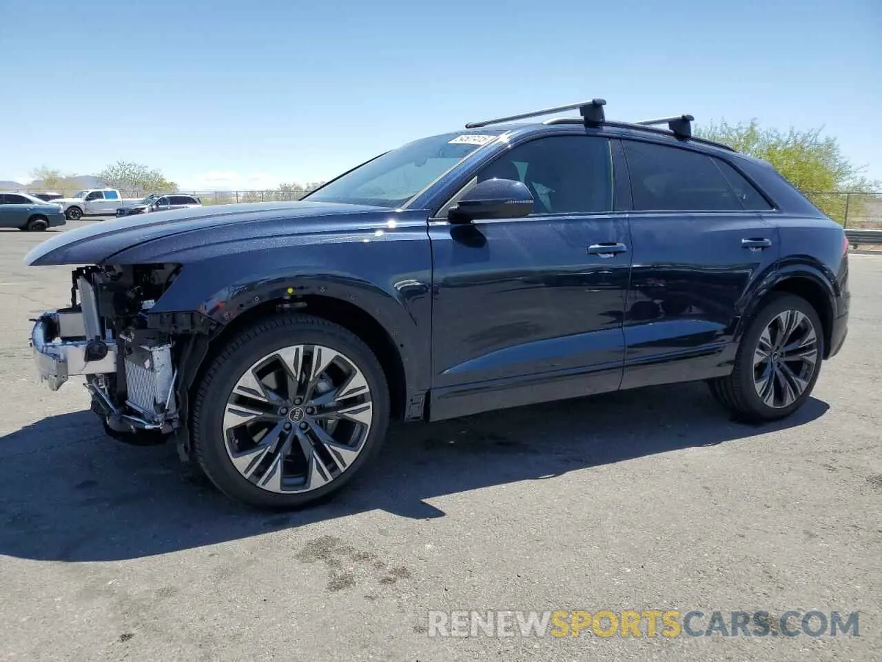 1 Photograph of a damaged car WA1EVBF1XRD020467 AUDI Q8 2024