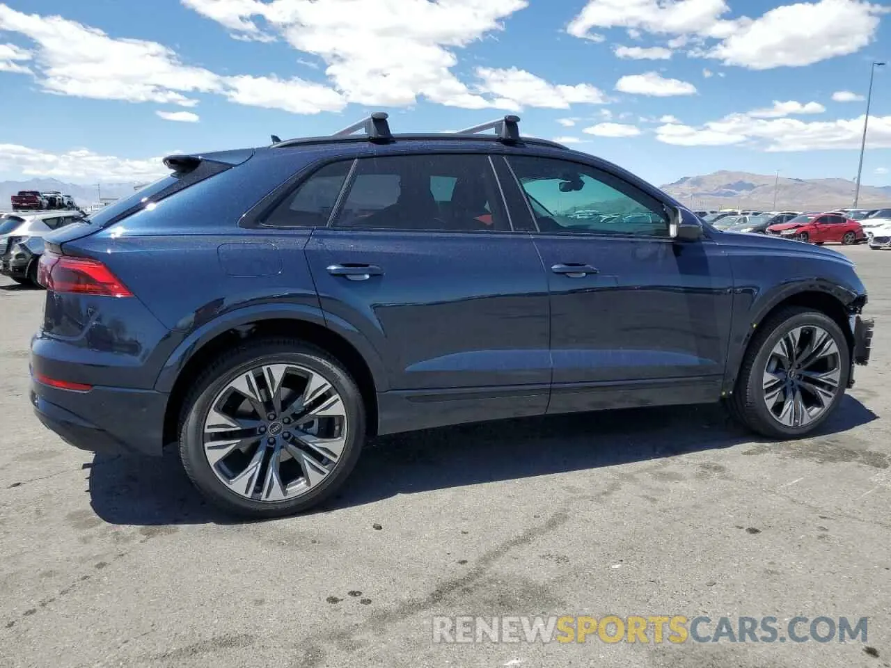 3 Photograph of a damaged car WA1EVBF1XRD020467 AUDI Q8 2024