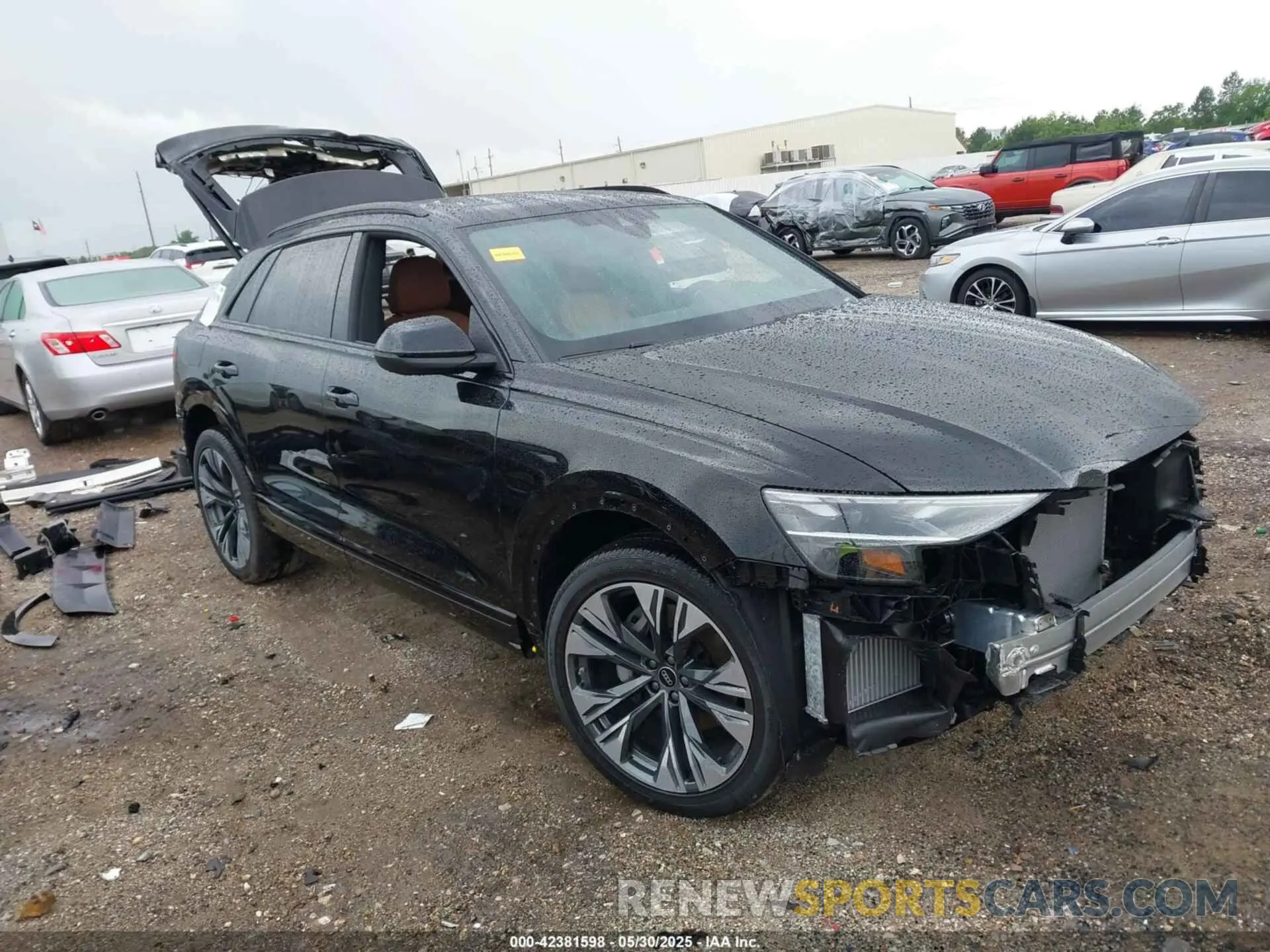 1 Photograph of a damaged car WA1AVBF18SD003784 AUDI Q8 2025