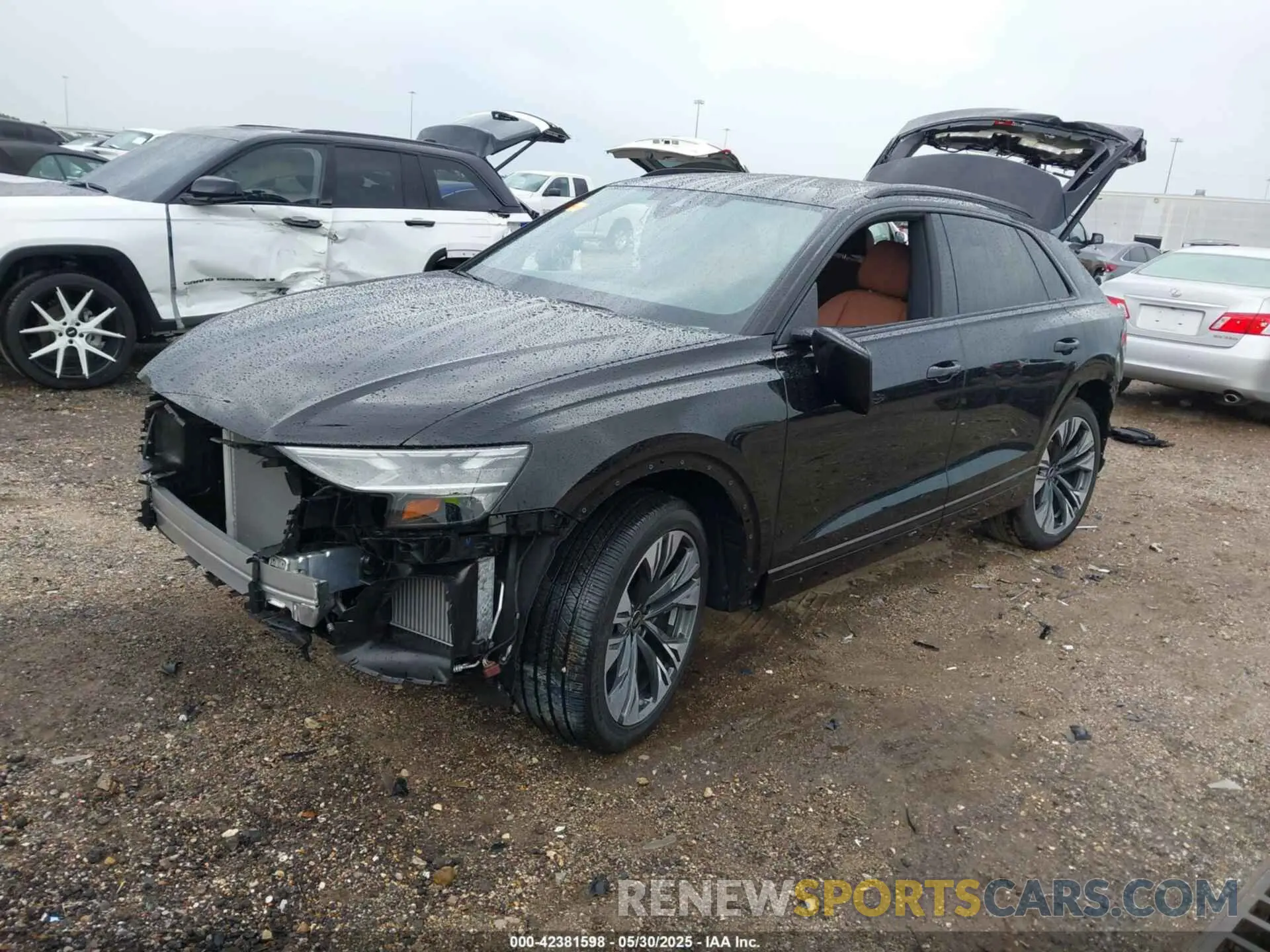 2 Photograph of a damaged car WA1AVBF18SD003784 AUDI Q8 2025