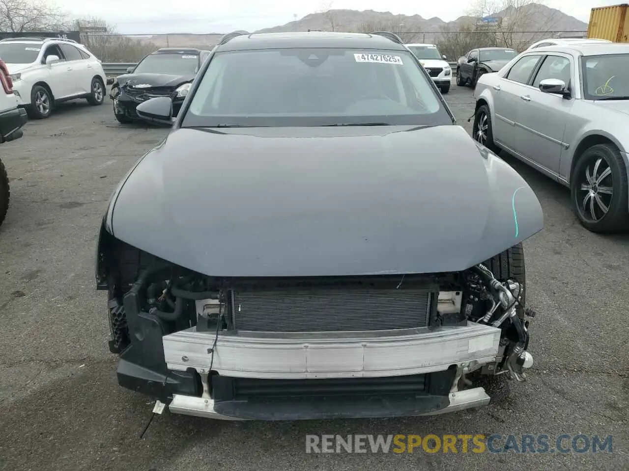 5 Photograph of a damaged car WA14AAGE1RB045899 AUDI Q8 E-TRON 2024