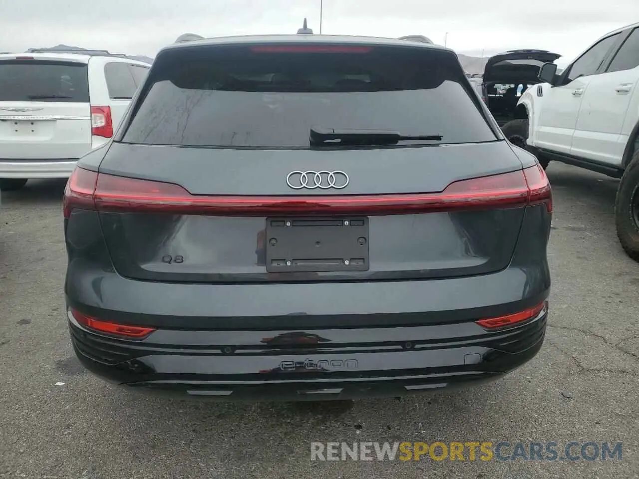 6 Photograph of a damaged car WA14AAGE1RB045899 AUDI Q8 E-TRON 2024