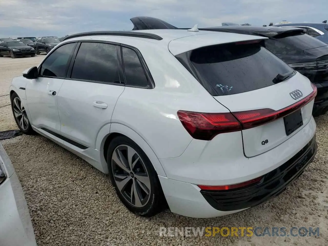 2 Photograph of a damaged car WA14ABGE7RB024447 AUDI Q8 E-TRON 2024