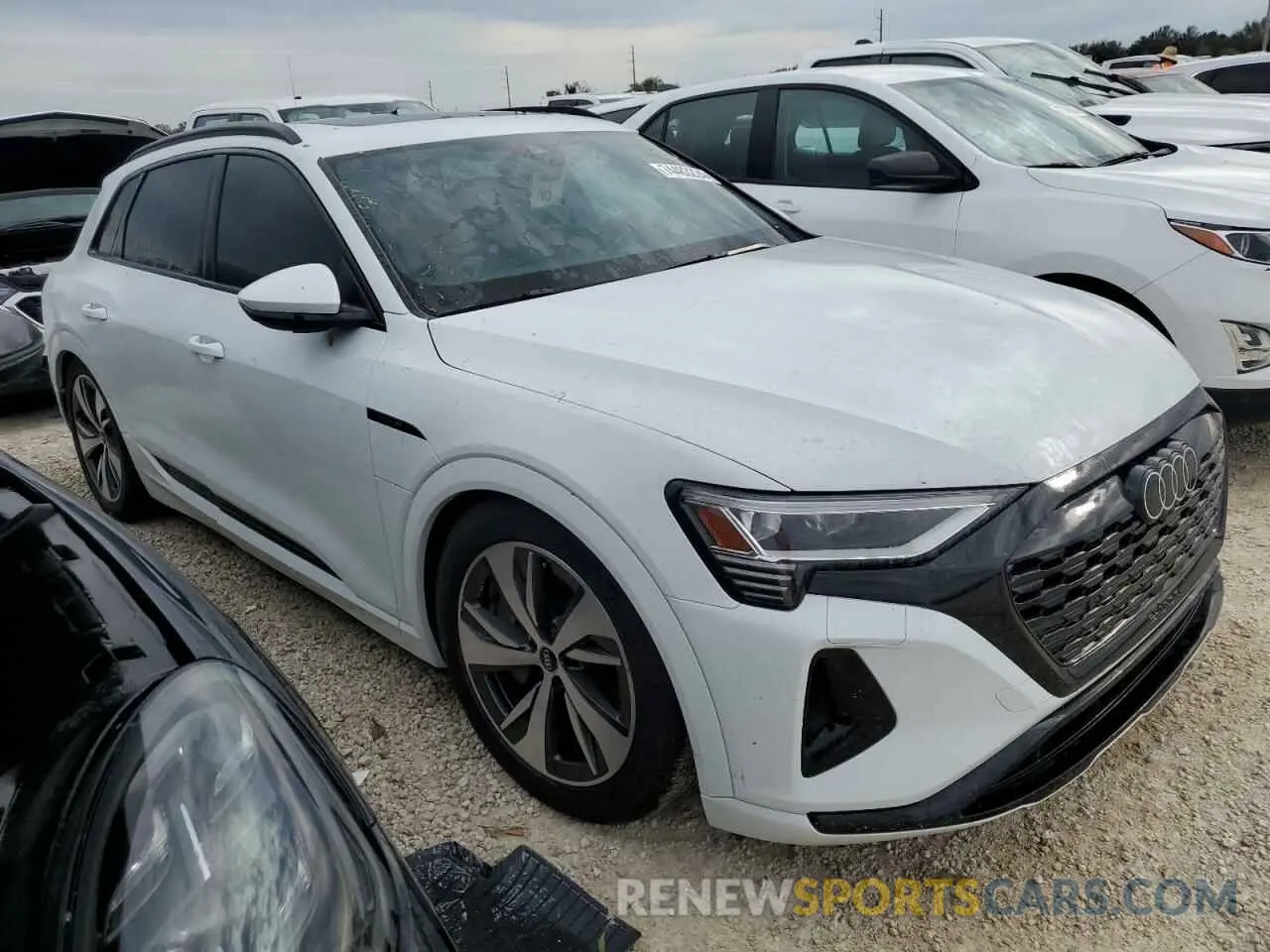 4 Photograph of a damaged car WA14ABGE7RB024447 AUDI Q8 E-TRON 2024