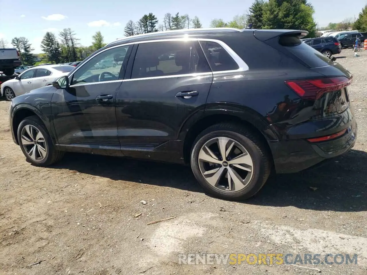 2 Photograph of a damaged car WA15AAGE0RB033134 AUDI Q8 E-TRON 2024