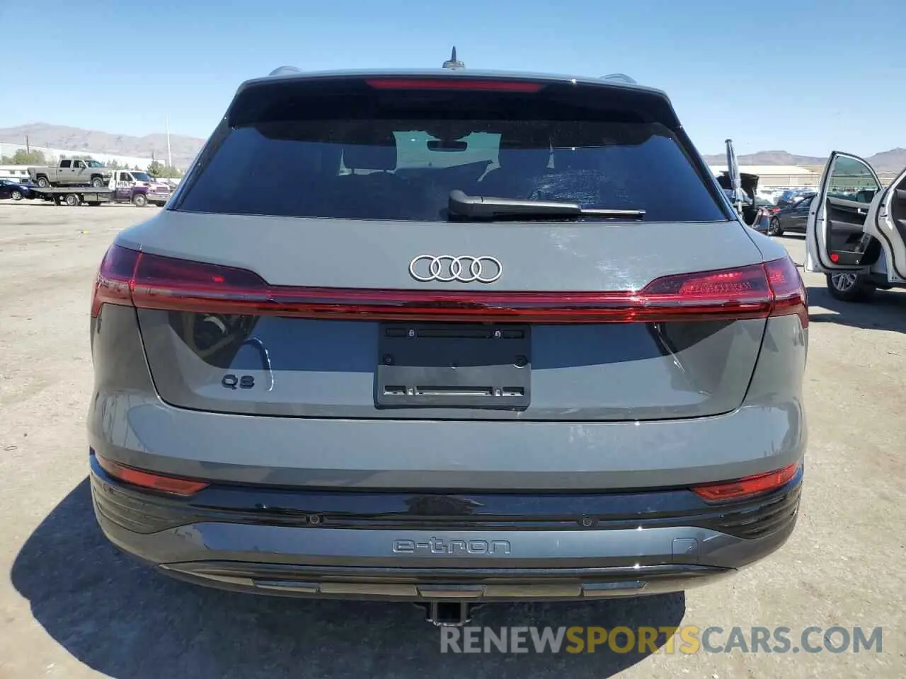 6 Photograph of a damaged car WA15AAGE0RB057434 AUDI Q8 E-TRON 2024