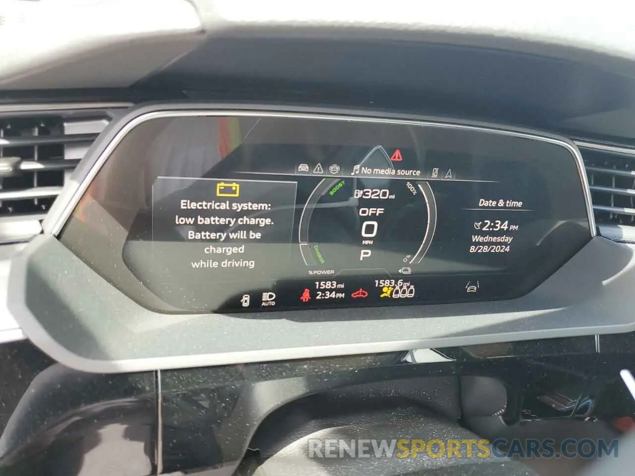 9 Photograph of a damaged car WA15AAGE0RB060883 AUDI Q8 E-TRON 2024