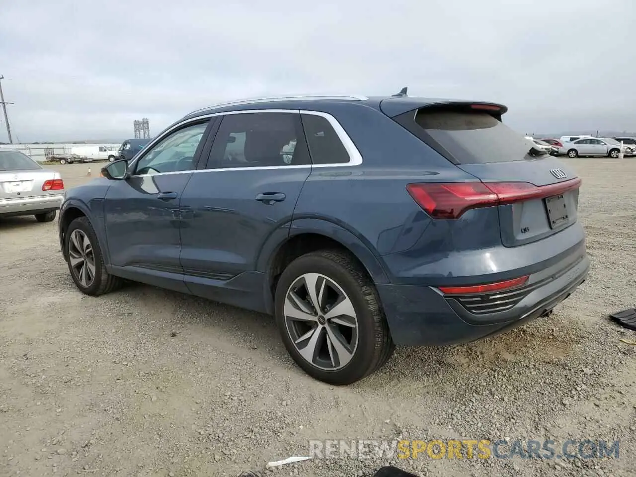 2 Photograph of a damaged car WA15AAGE1RB020361 AUDI Q8 E-TRON 2024
