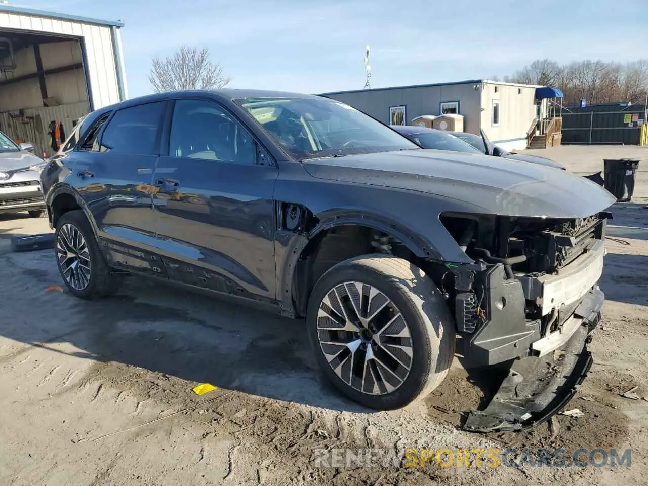 4 Photograph of a damaged car WA15AAGE1RB023051 AUDI Q8 E-TRON 2024