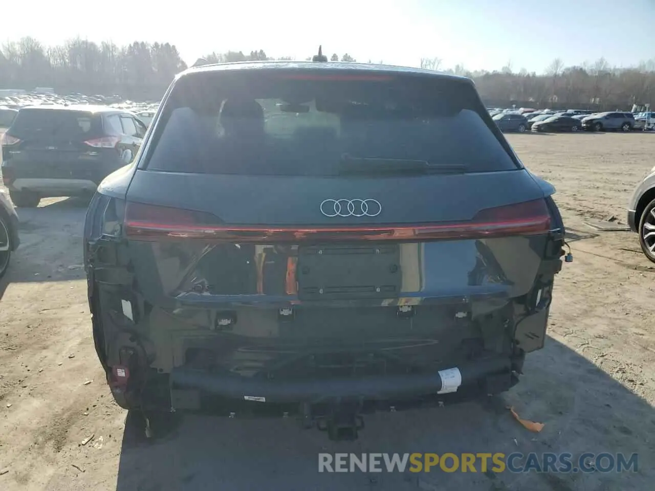 6 Photograph of a damaged car WA15AAGE1RB023051 AUDI Q8 E-TRON 2024
