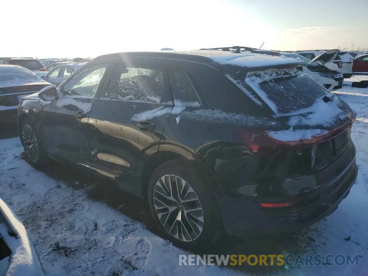 2 Photograph of a damaged car WA15AAGE4RB017020 AUDI Q8 E-TRON 2024