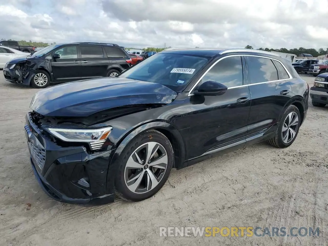 1 Photograph of a damaged car WA15AAGE4RB029832 AUDI Q8 E-TRON 2024