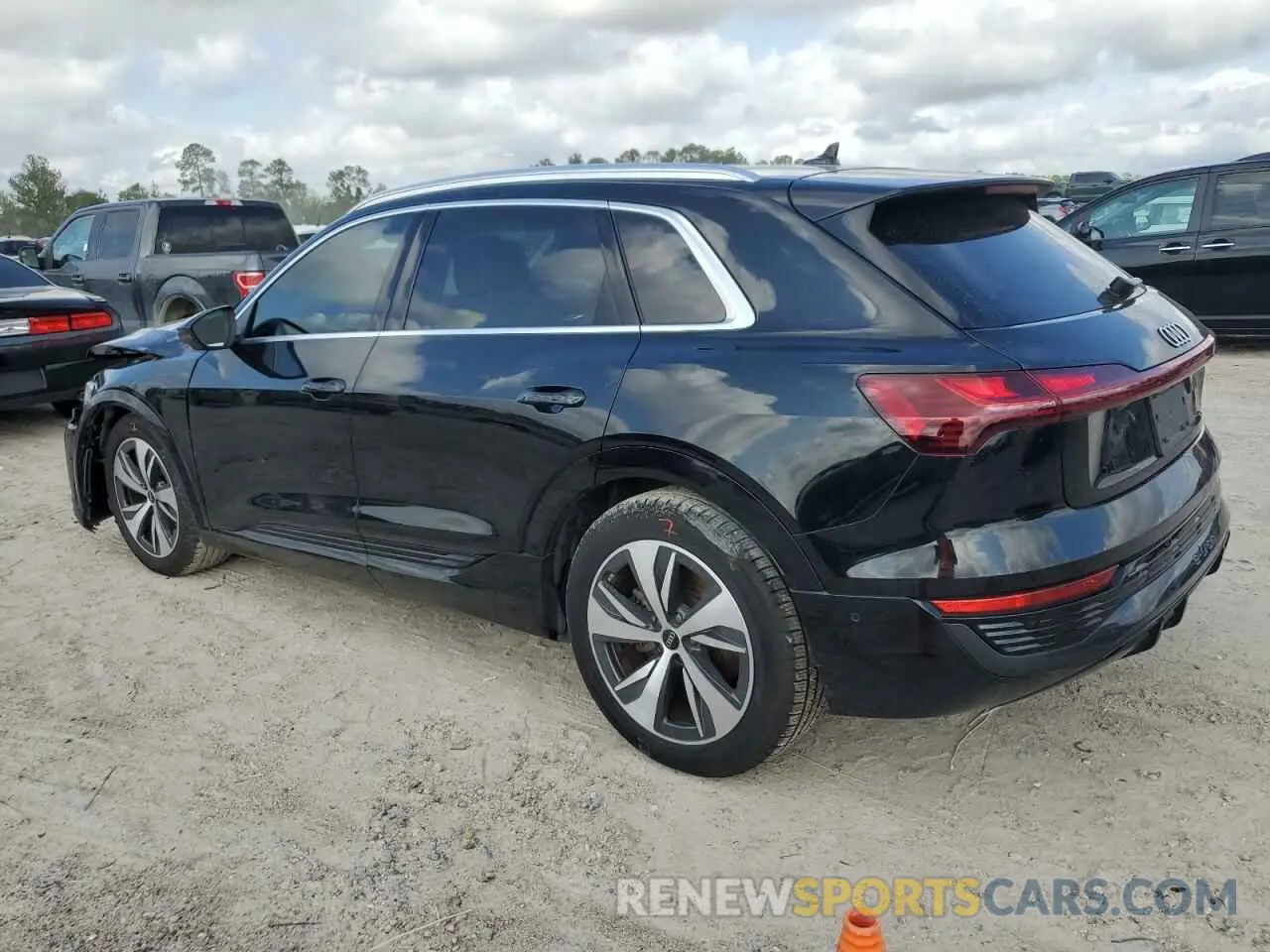 2 Photograph of a damaged car WA15AAGE4RB029832 AUDI Q8 E-TRON 2024