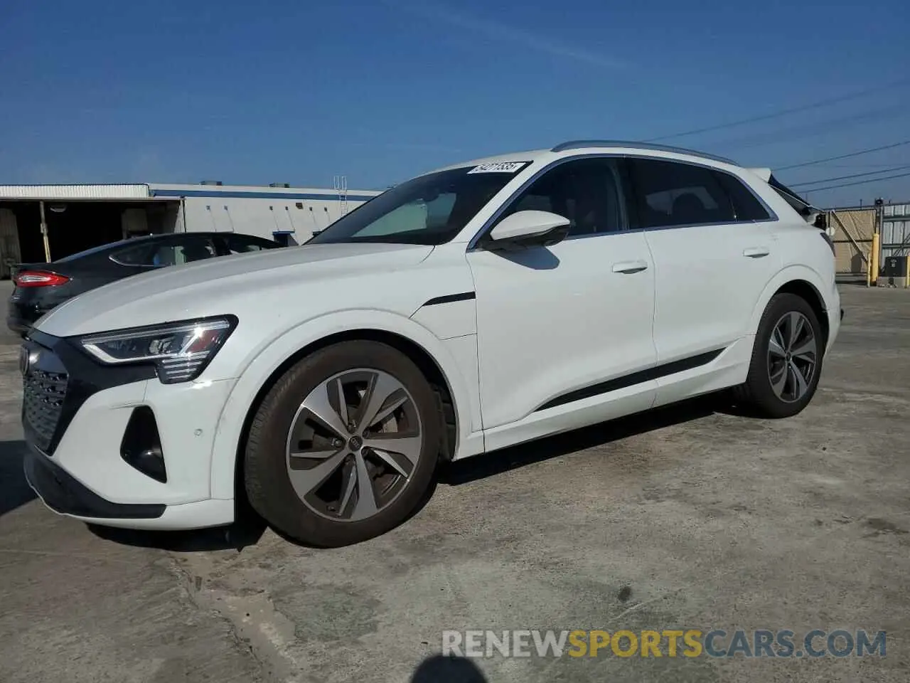 1 Photograph of a damaged car WA15AAGE6RB025796 AUDI Q8 E-TRON 2024