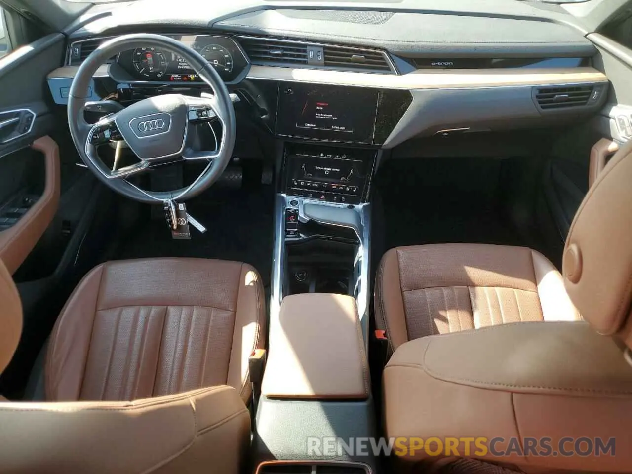 8 Photograph of a damaged car WA15AAGE6RB025796 AUDI Q8 E-TRON 2024