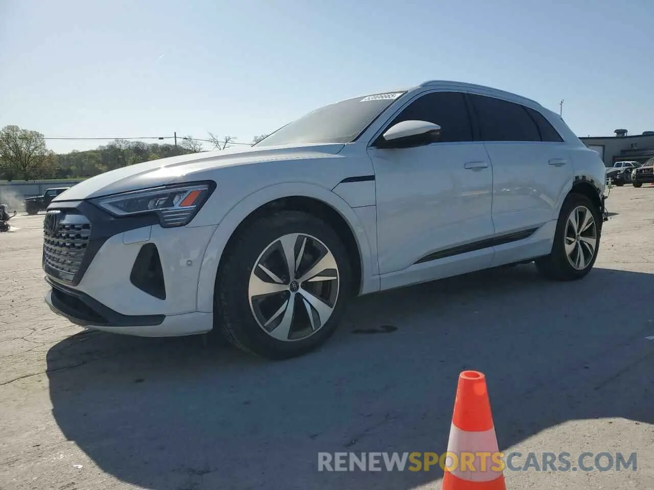 1 Photograph of a damaged car WA15AAGE7RB025662 AUDI Q8 E-TRON 2024