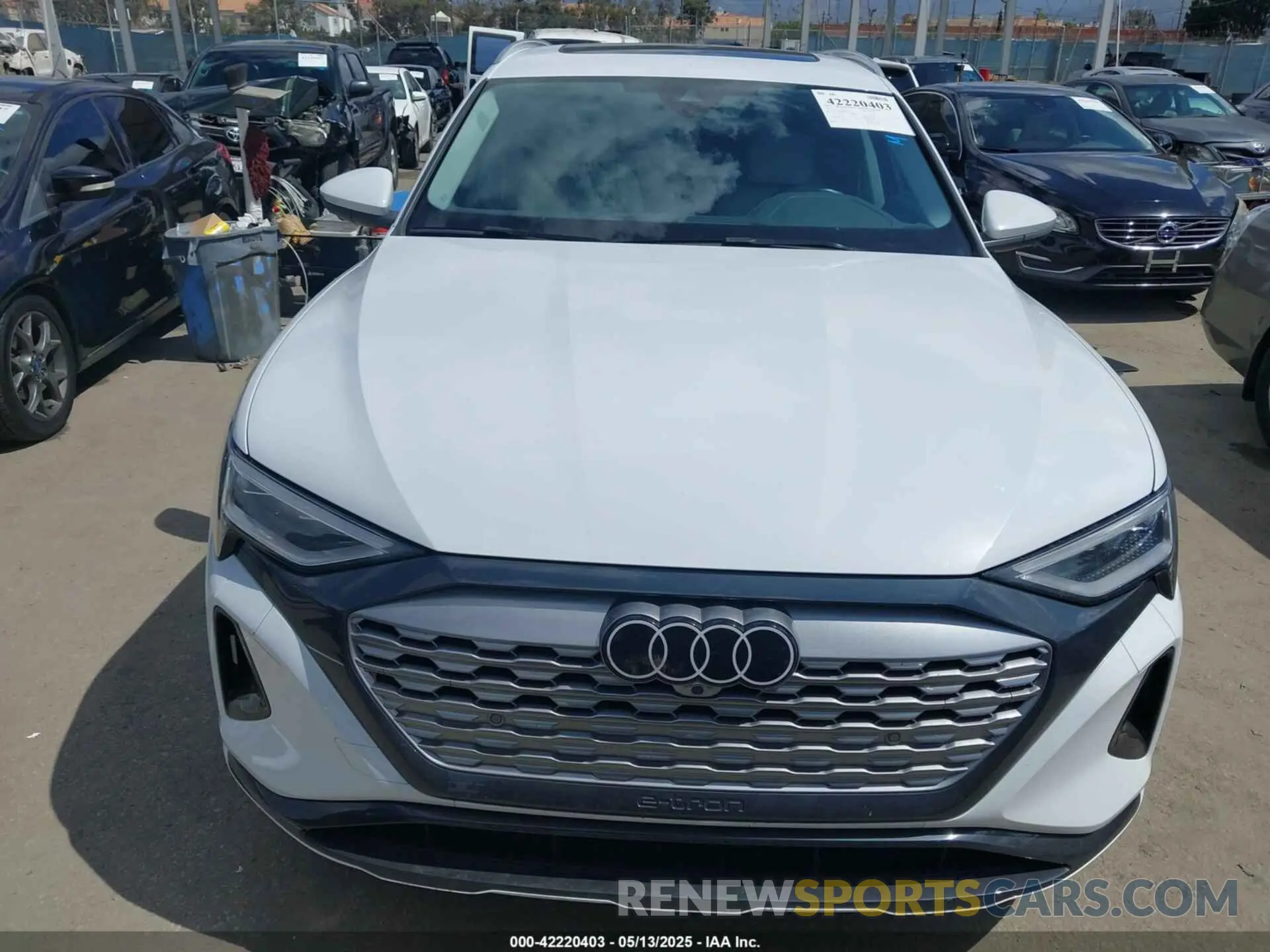 12 Photograph of a damaged car WA15AAGE8RB007266 AUDI Q8 E-TRON 2024