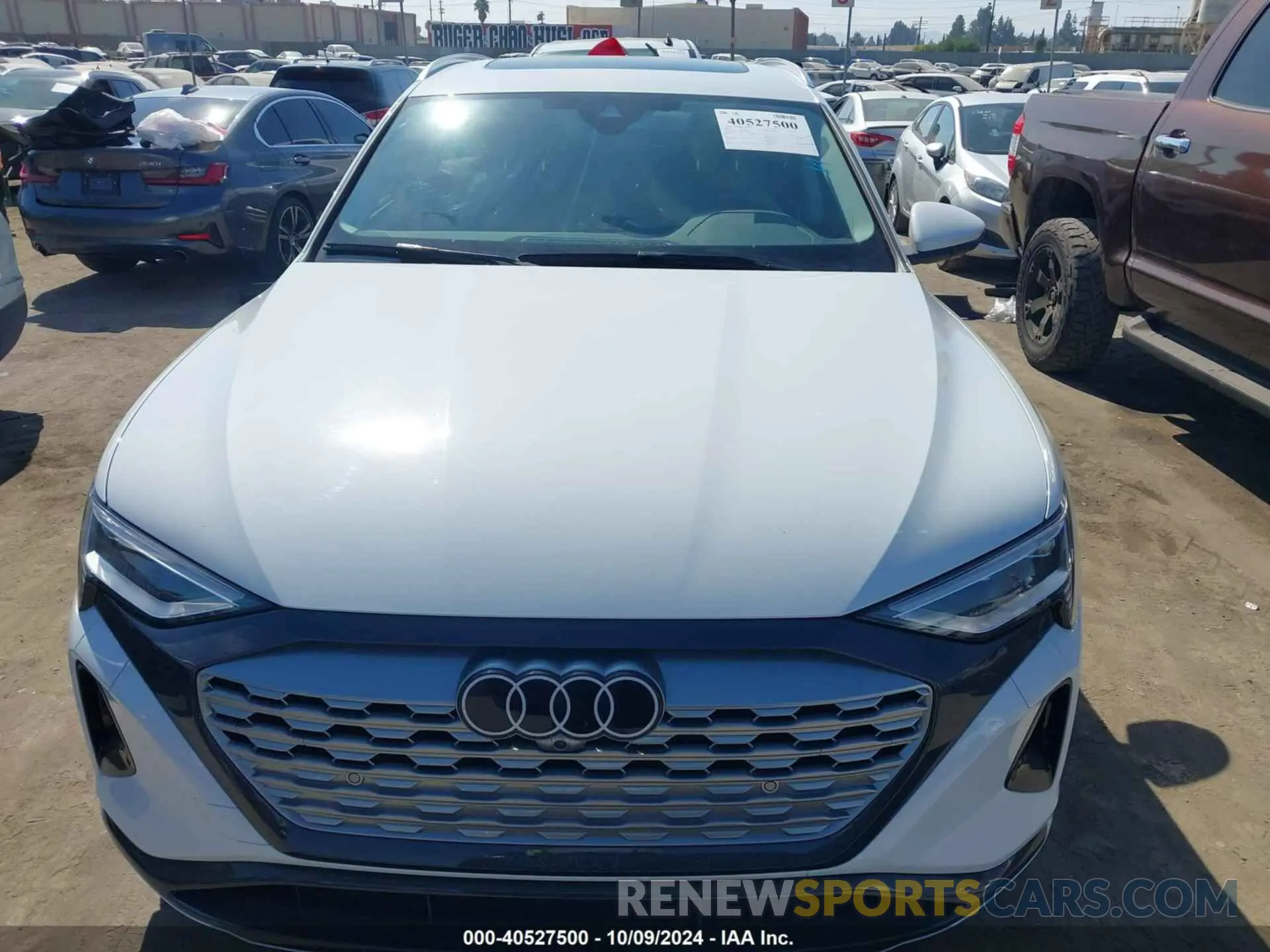 13 Photograph of a damaged car WA15AAGE8RB028828 AUDI Q8 E-TRON 2024