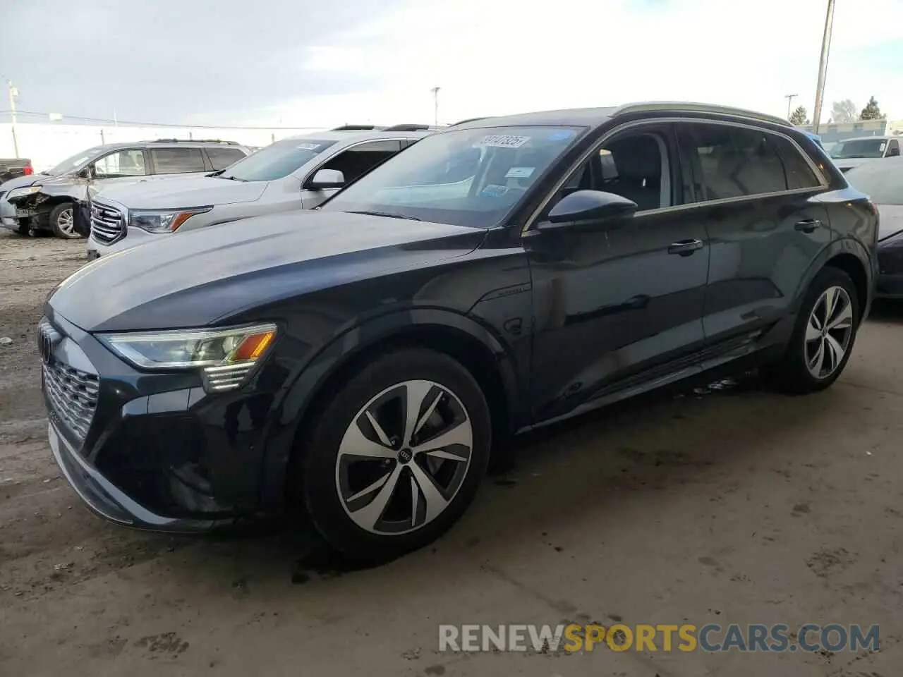 1 Photograph of a damaged car WA15AAGEXRB027535 AUDI Q8 E-TRON 2024