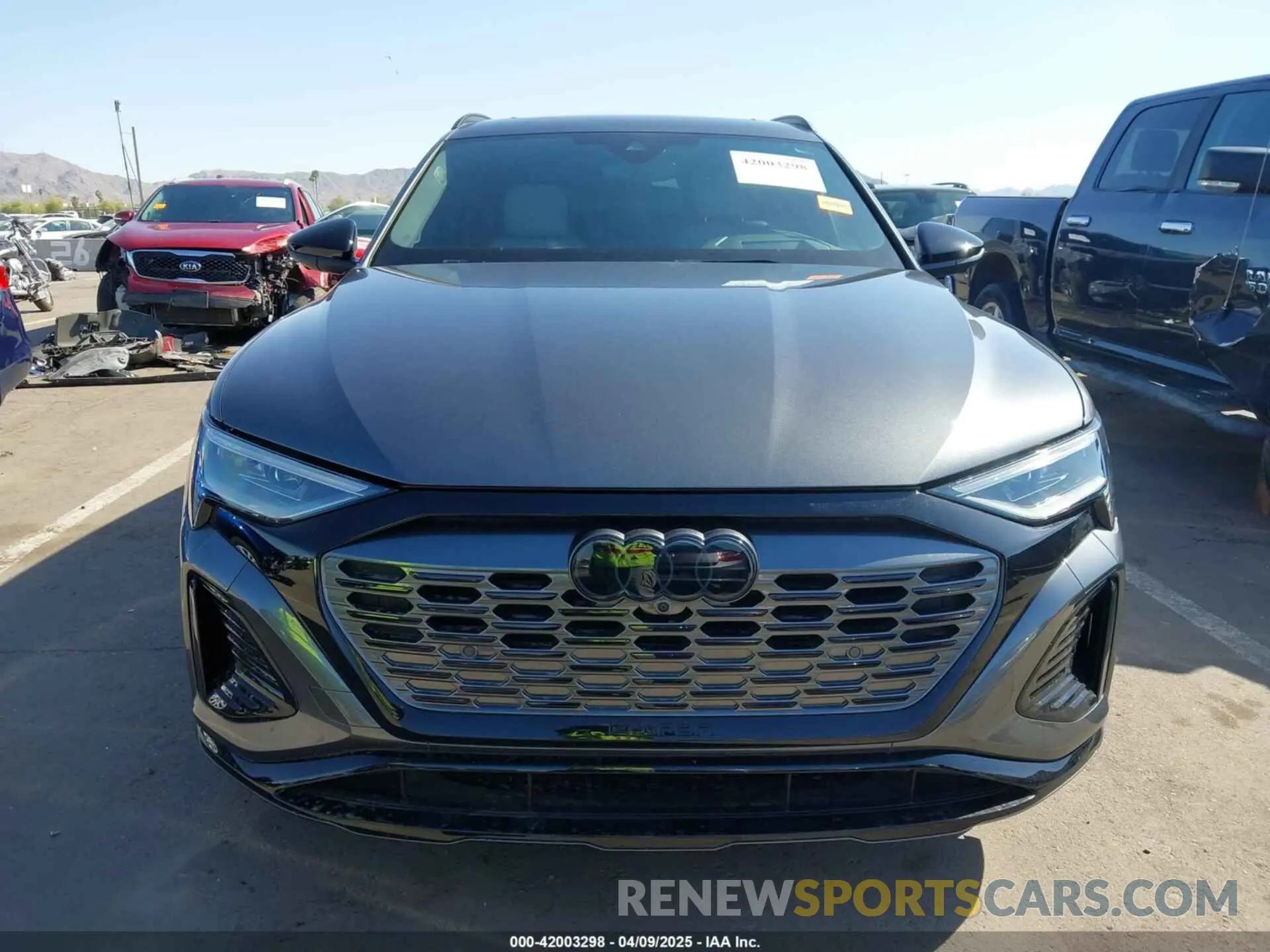 12 Photograph of a damaged car WA16AAGE1RB052893 AUDI Q8 E-TRON 2024