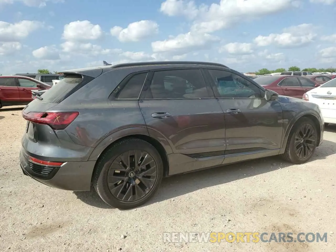 3 Photograph of a damaged car WA16AAGE2RB023404 AUDI Q8 E-TRON 2024
