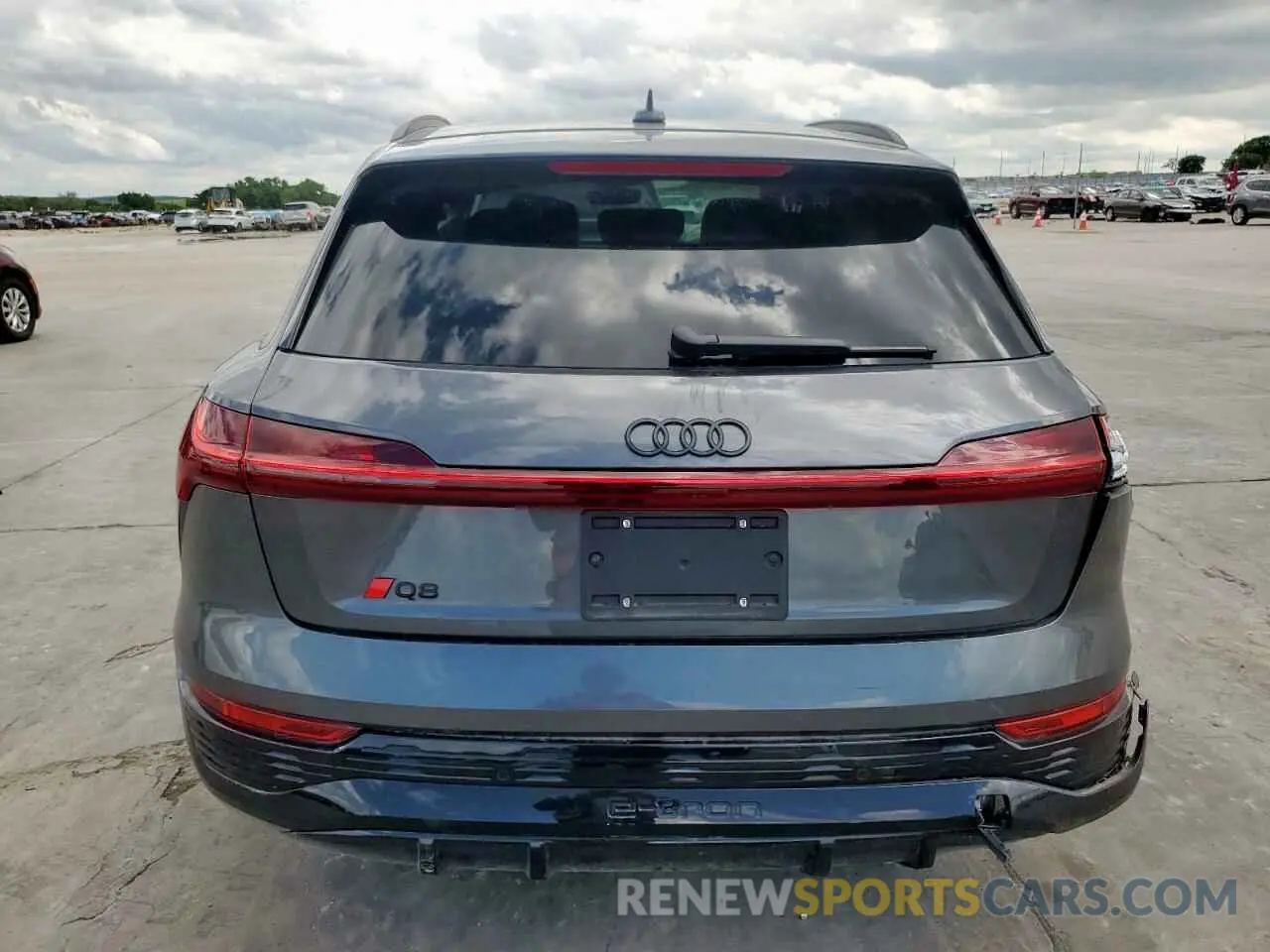 6 Photograph of a damaged car WA16AAGE5RB048734 AUDI Q8 E-TRON 2024