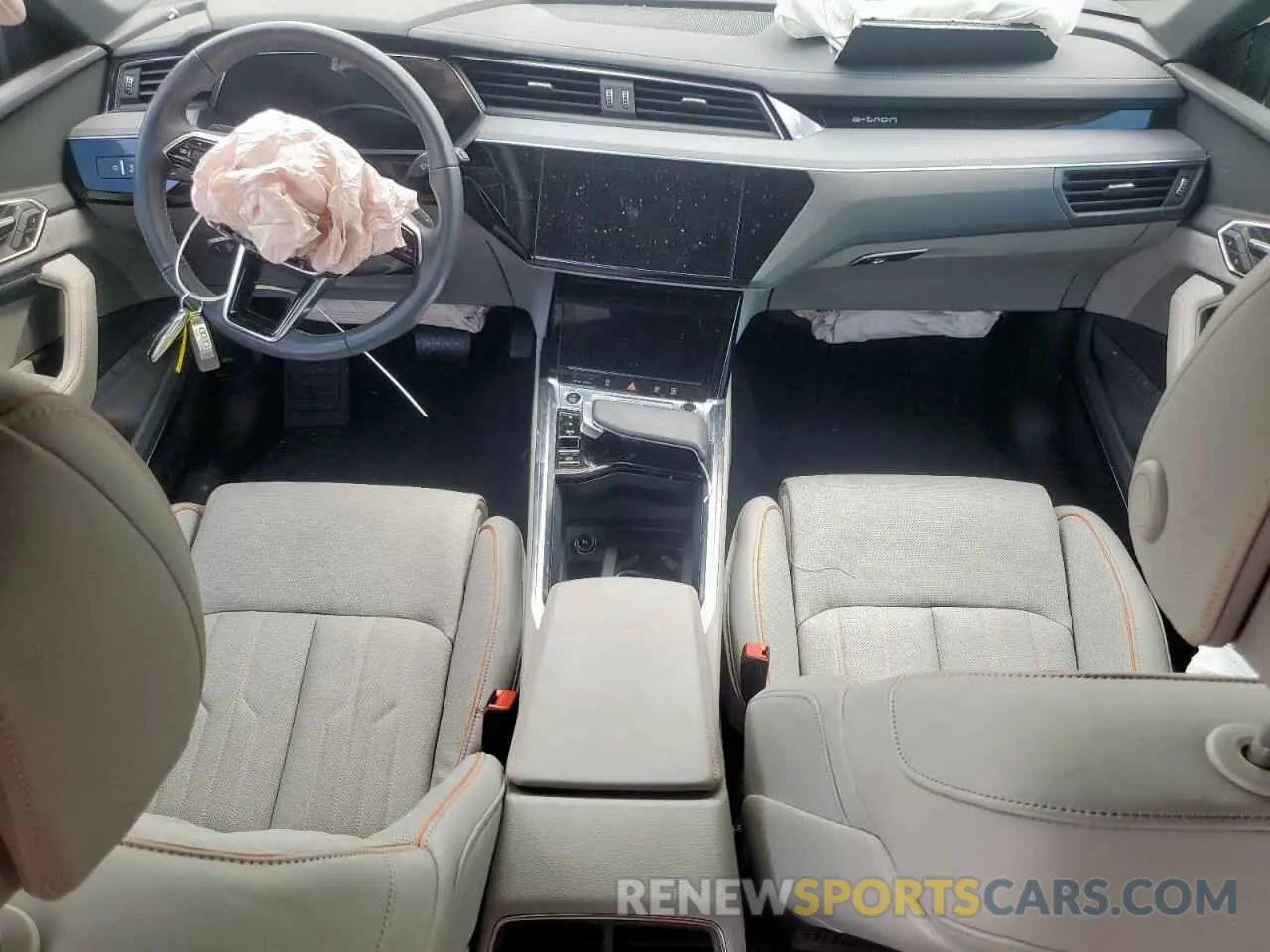8 Photograph of a damaged car WA16AAGE5RB048734 AUDI Q8 E-TRON 2024