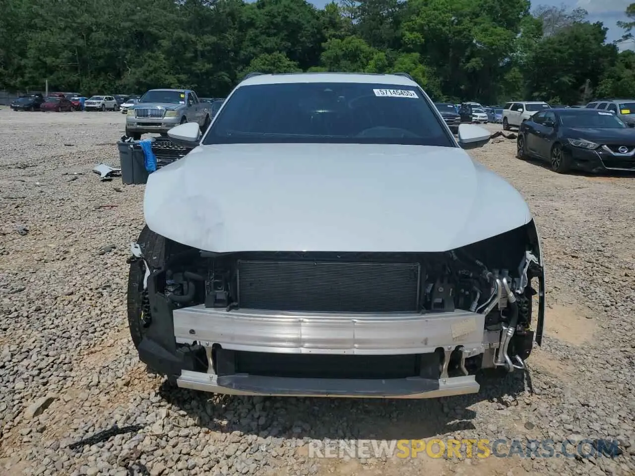 5 Photograph of a damaged car WA16AAGE9RB020144 AUDI Q8 E-TRON 2024