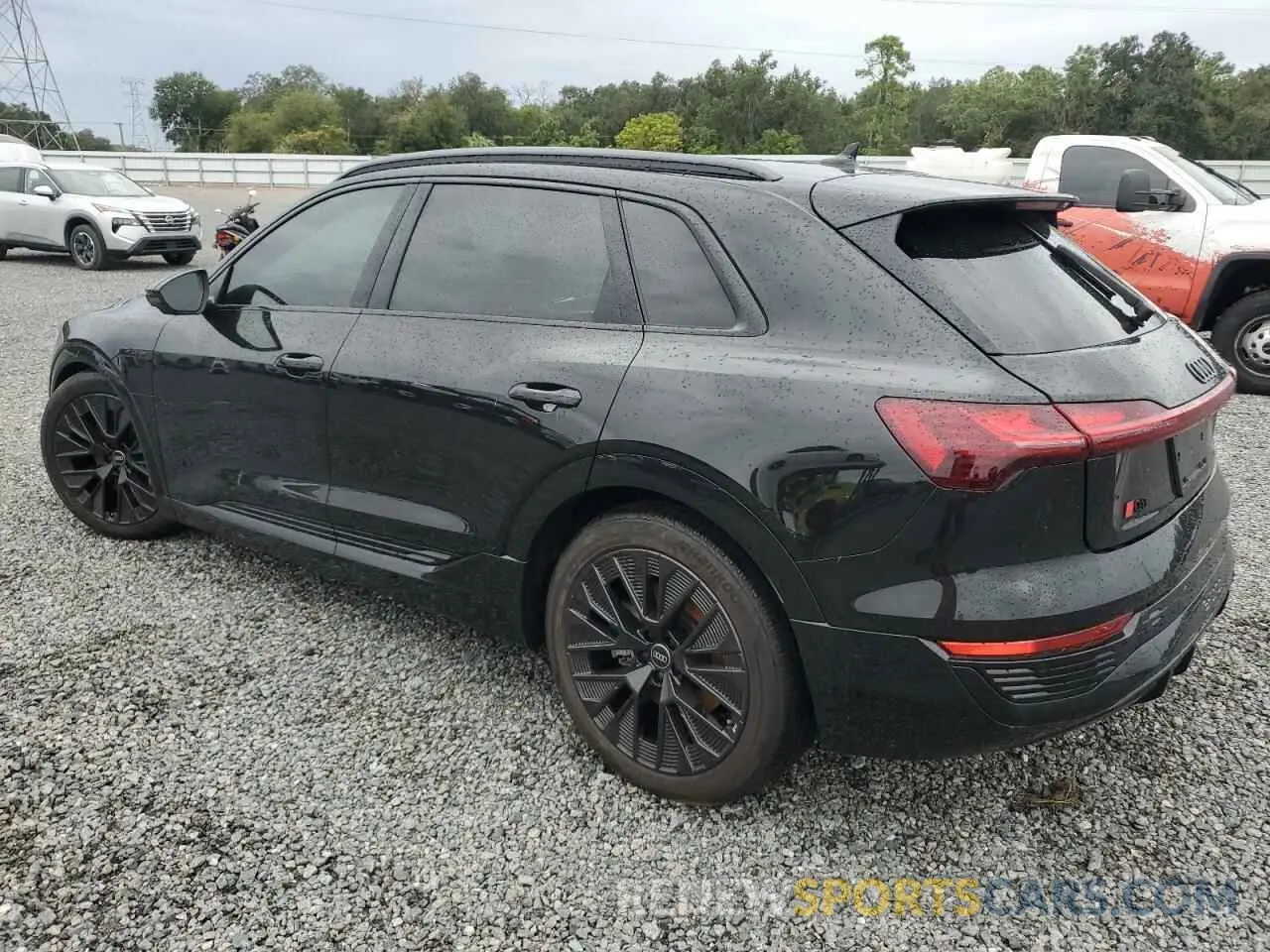 2 Photograph of a damaged car WA16ABGE0RB007398 AUDI Q8 E-TRON 2024