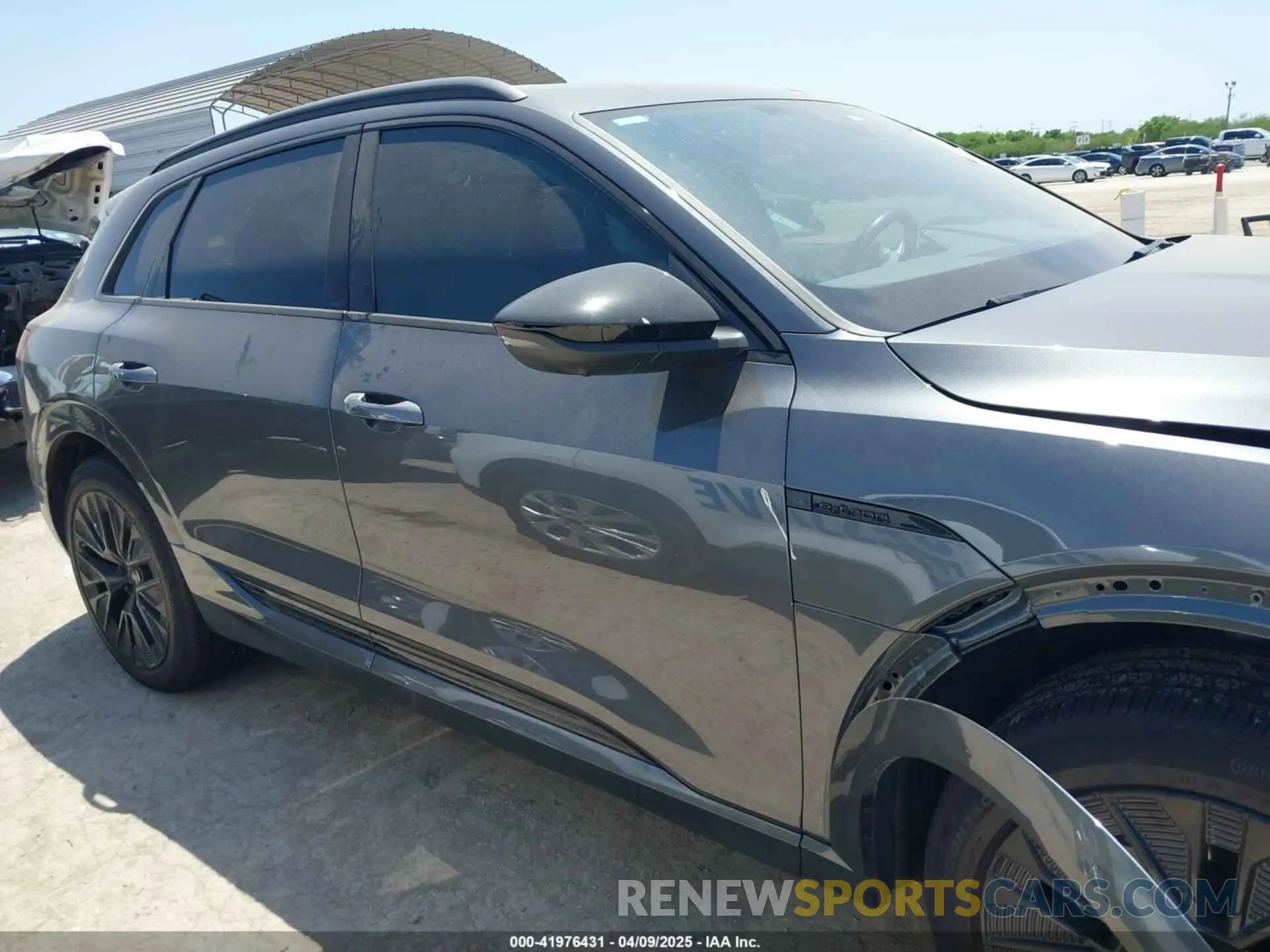 13 Photograph of a damaged car WA16ABGE0RB038196 AUDI Q8 E-TRON 2024