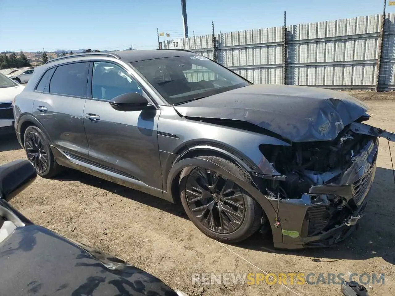 4 Photograph of a damaged car WA16ABGE2RB006933 AUDI Q8 E-TRON 2024