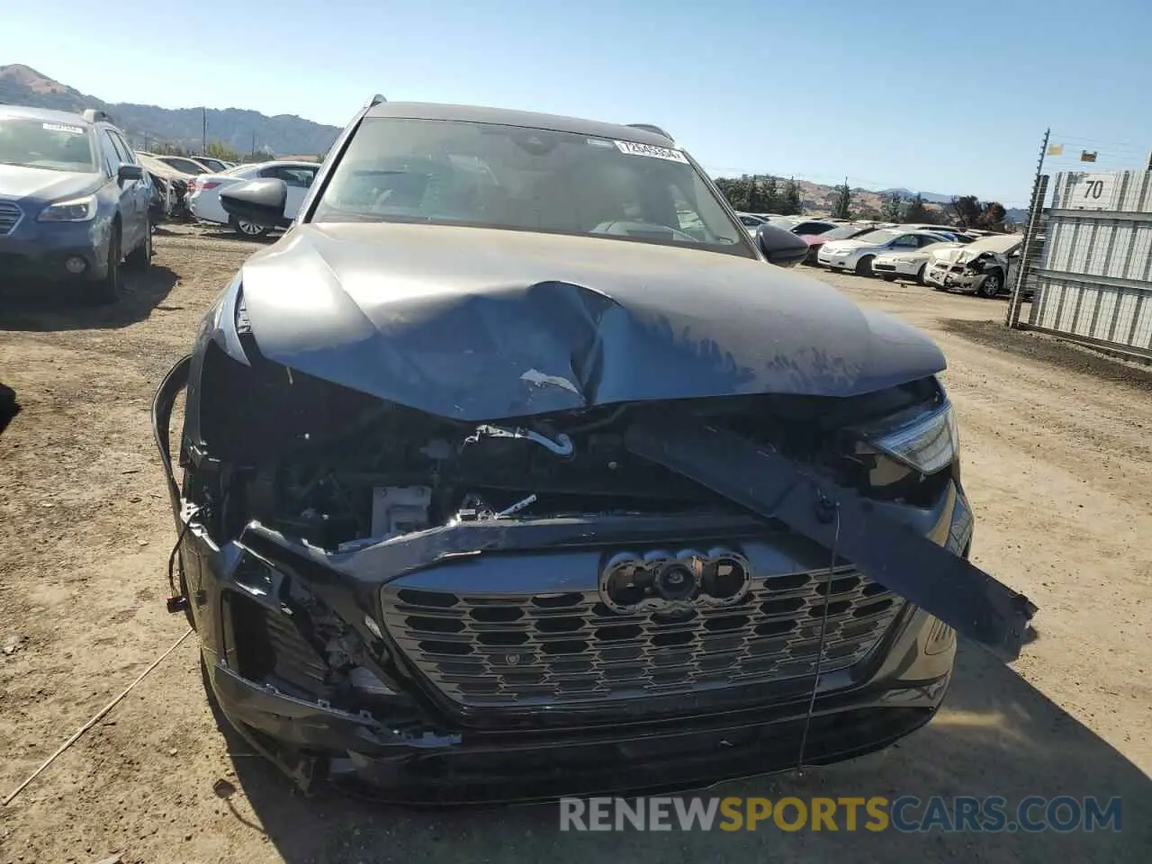 5 Photograph of a damaged car WA16ABGE2RB006933 AUDI Q8 E-TRON 2024