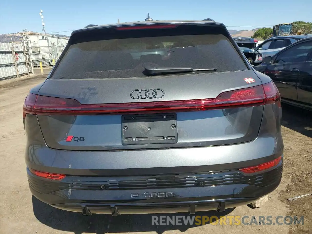 6 Photograph of a damaged car WA16ABGE2RB006933 AUDI Q8 E-TRON 2024