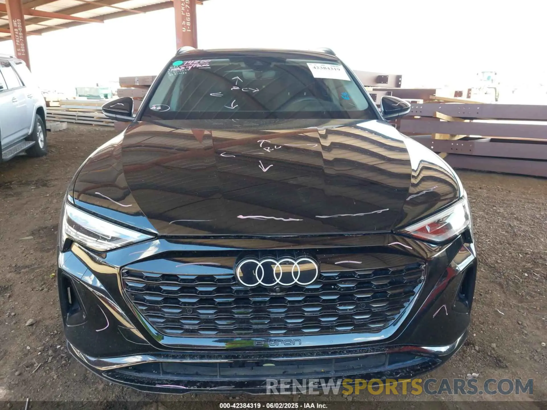 13 Photograph of a damaged car WA16ABGE3RB005015 AUDI Q8 E-TRON 2024