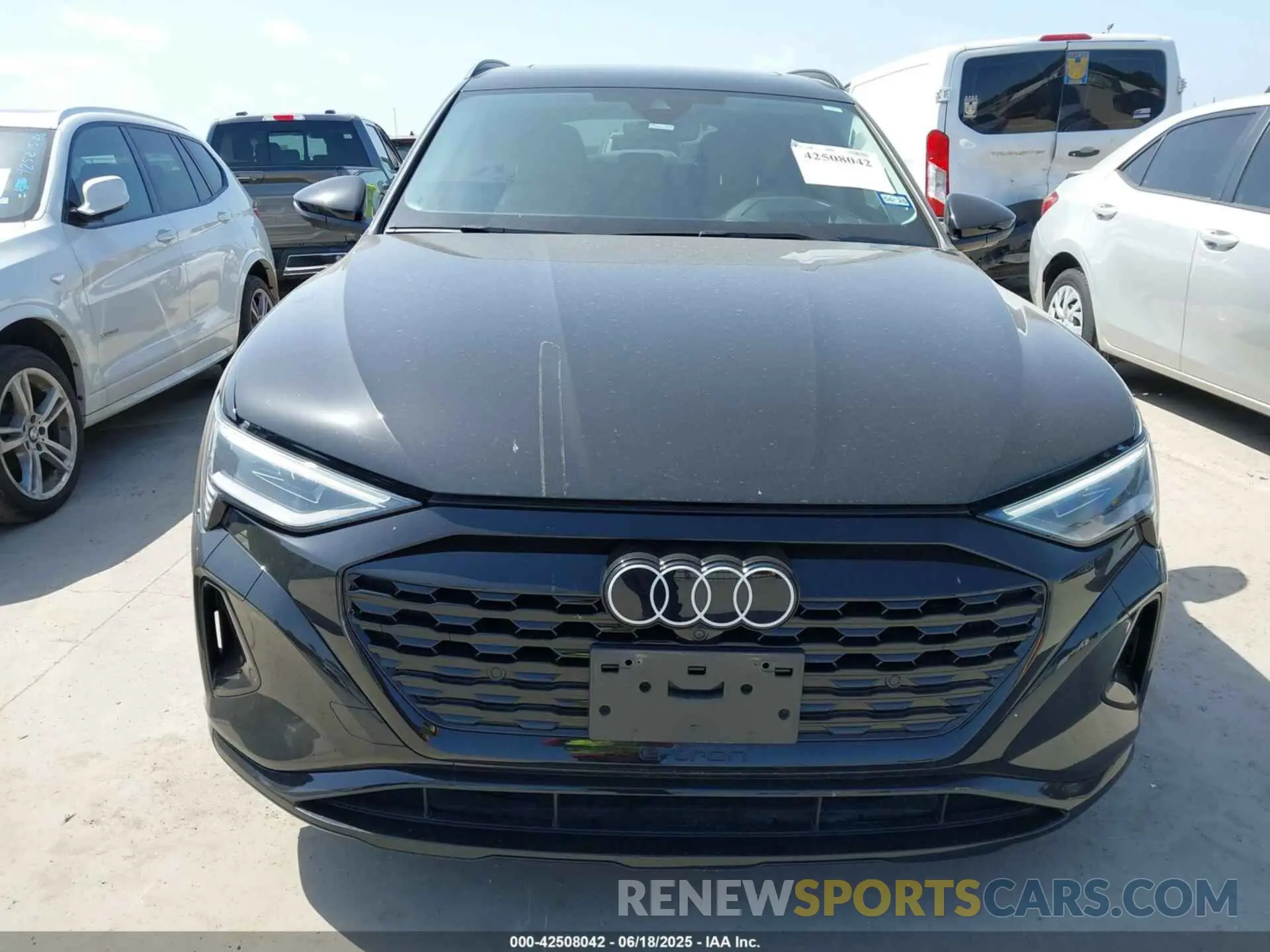 13 Photograph of a damaged car WA16ABGE6RB030782 AUDI Q8 E-TRON 2024