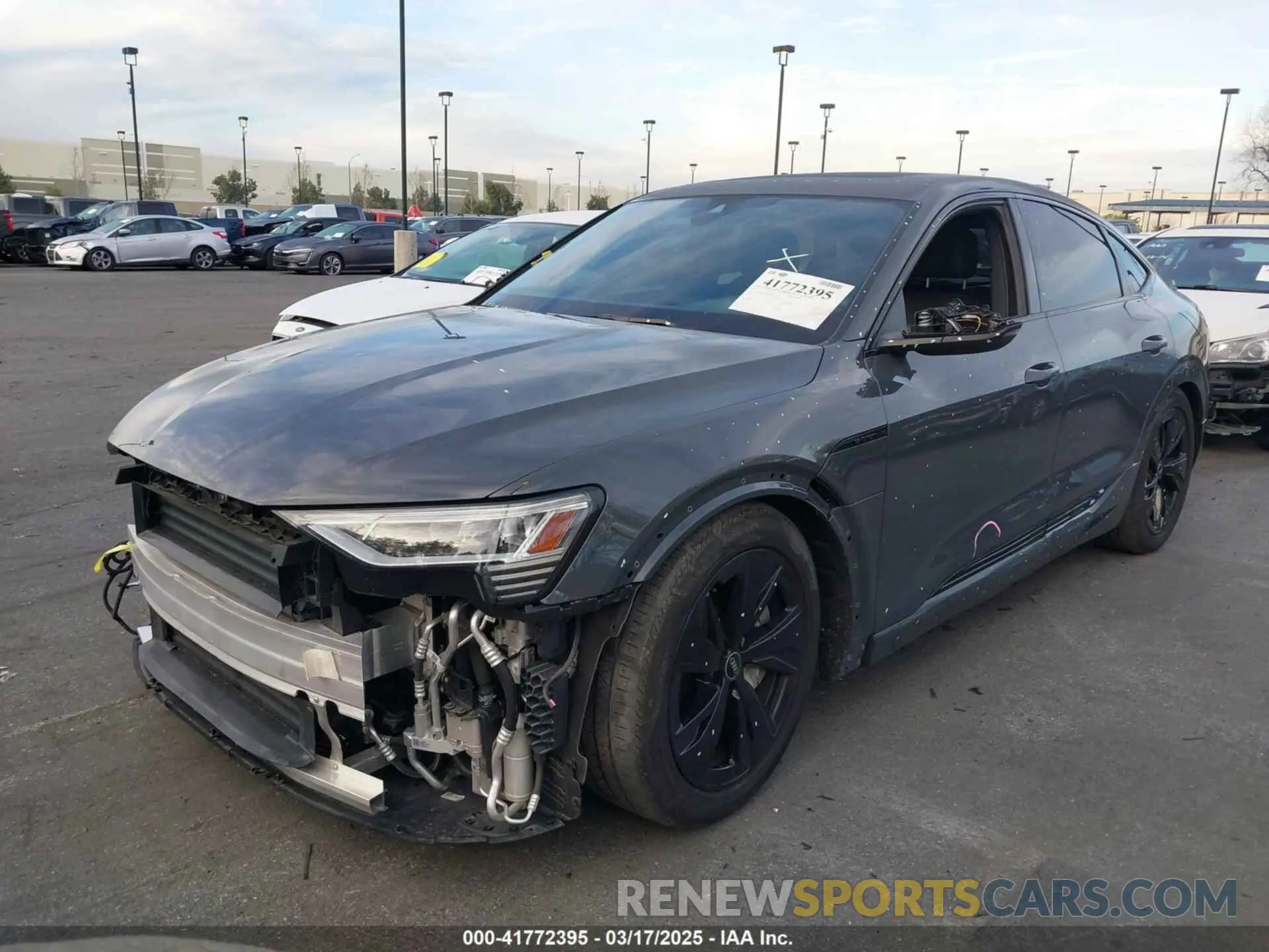 2 Photograph of a damaged car WA1BAAGE5RB011858 AUDI Q8 E-TRON 2024
