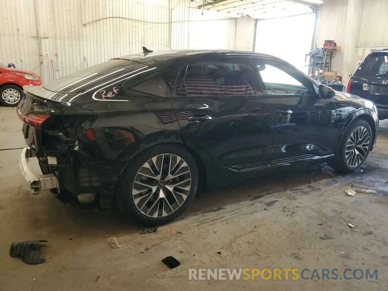 3 Photograph of a damaged car WA1CAAGE0RB010685 AUDI Q8 E-TRON 2024