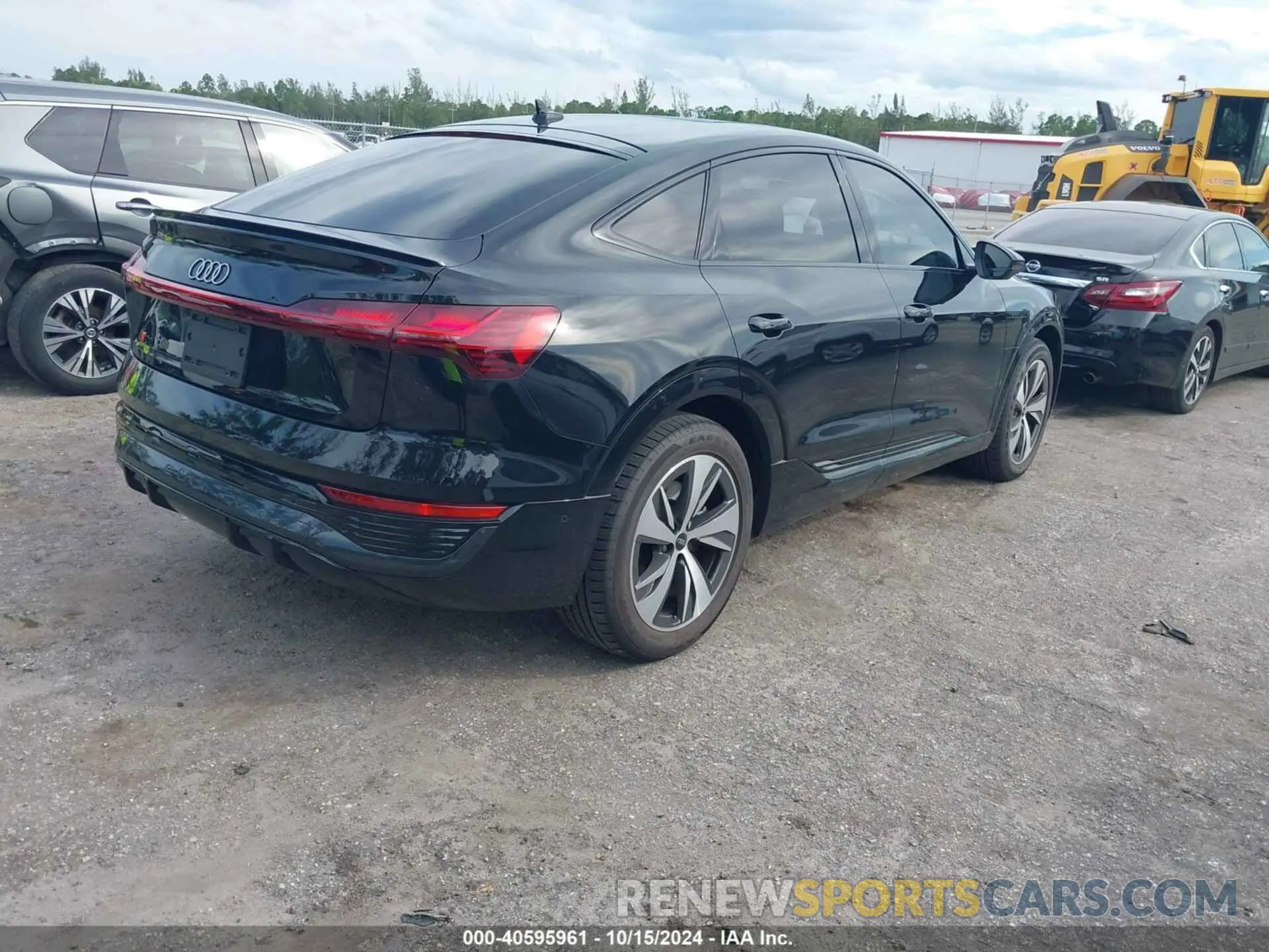 4 Photograph of a damaged car WA1CAAGE0RB031990 AUDI Q8 E-TRON 2024