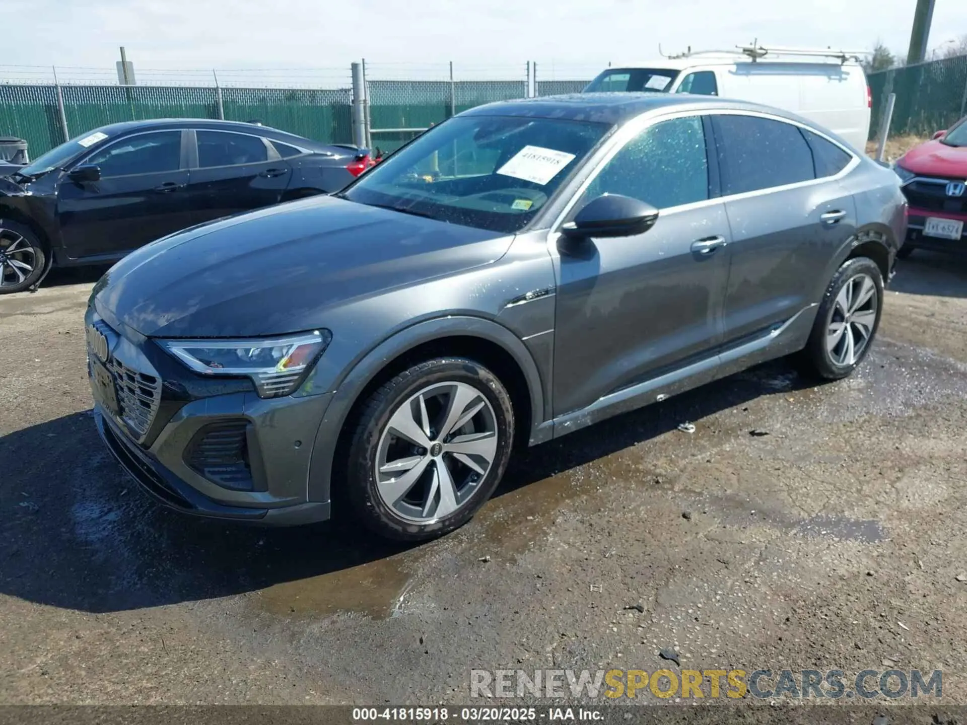 2 Photograph of a damaged car WA1CAAGE1RB030864 AUDI Q8 E-TRON 2024