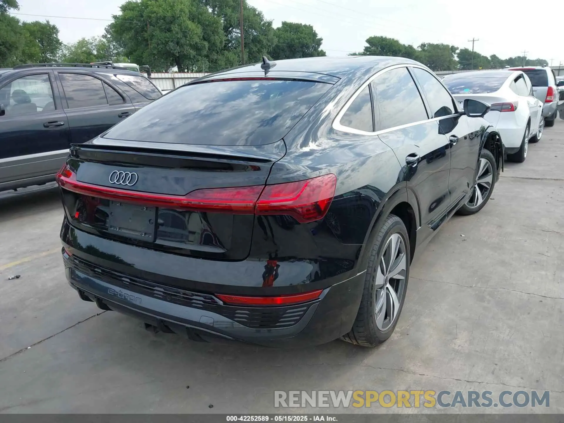 4 Photograph of a damaged car WA1CAAGE3RB005383 AUDI Q8 E-TRON 2024