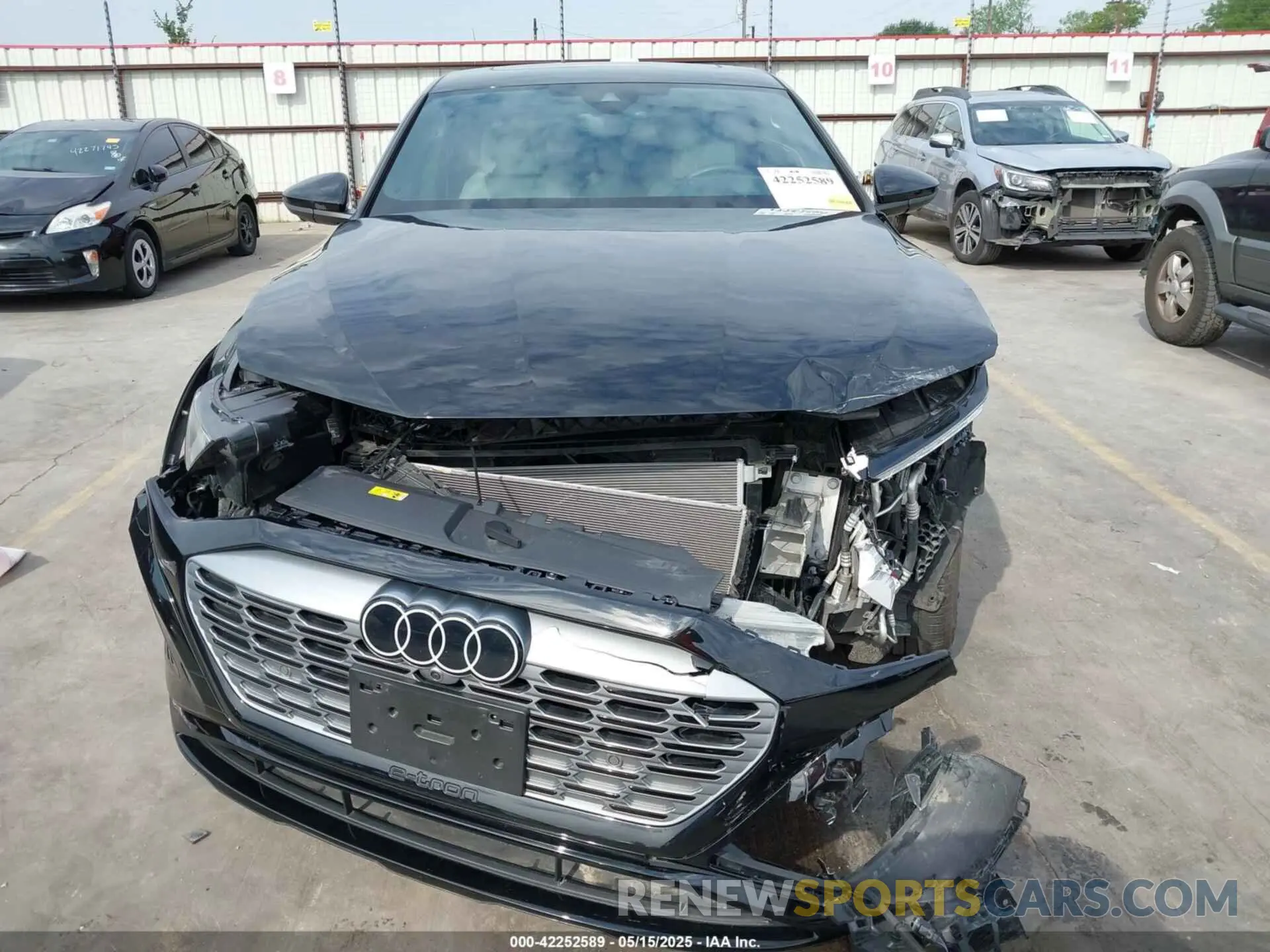 6 Photograph of a damaged car WA1CAAGE3RB005383 AUDI Q8 E-TRON 2024