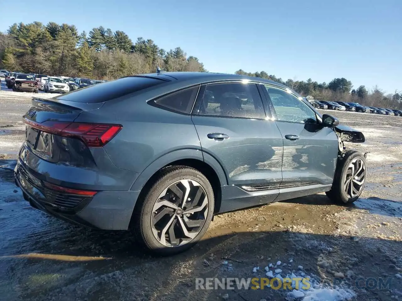 3 Photograph of a damaged car WA1CAAGE6RB060619 AUDI Q8 E-TRON 2024