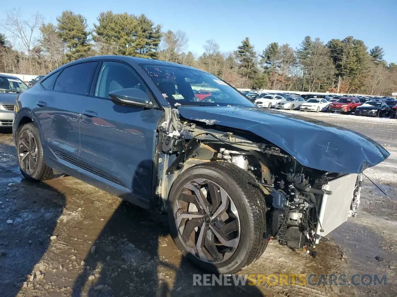 4 Photograph of a damaged car WA1CAAGE6RB060619 AUDI Q8 E-TRON 2024