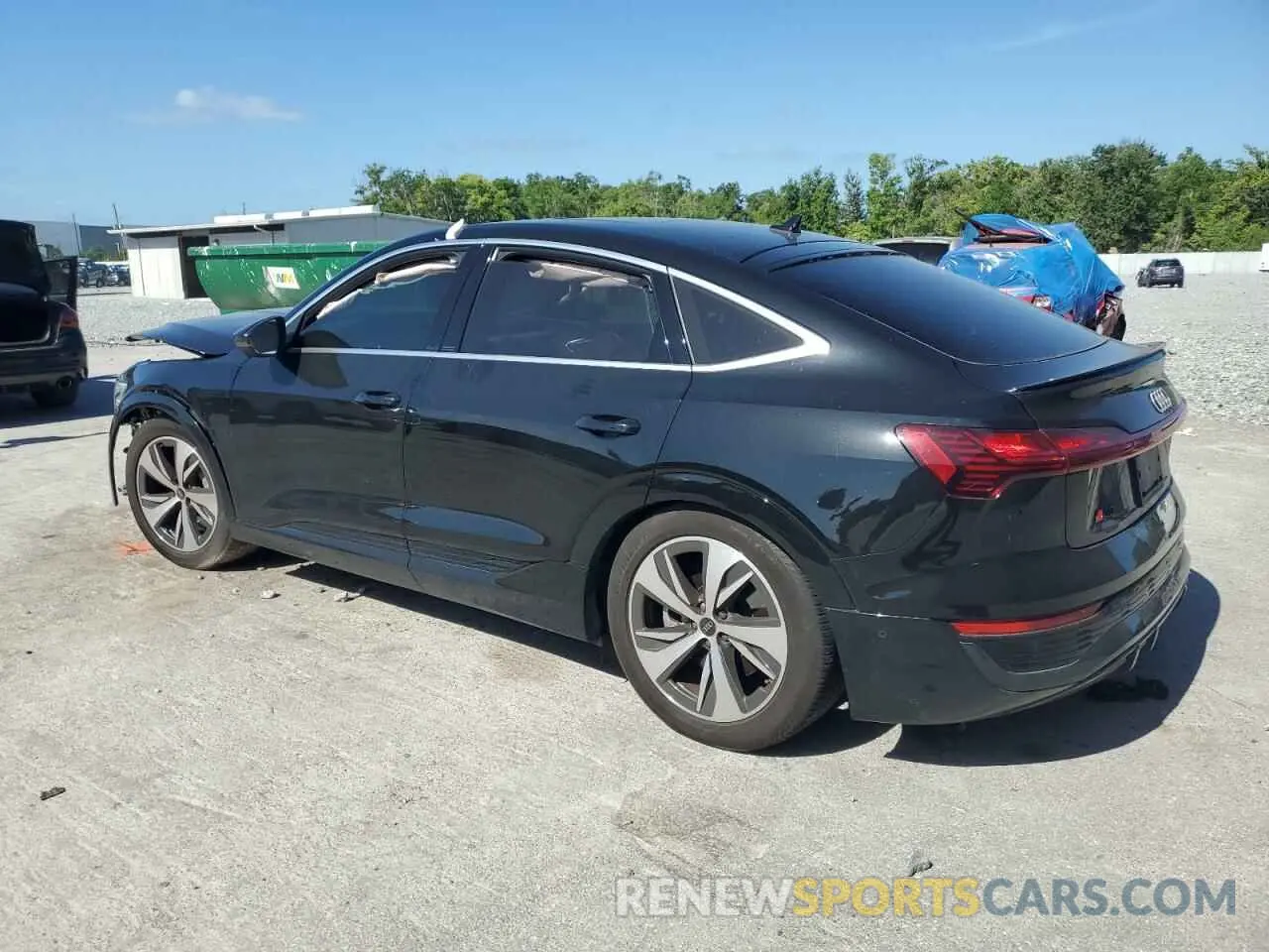2 Photograph of a damaged car WA1CAAGE9RB024309 AUDI Q8 E-TRON 2024