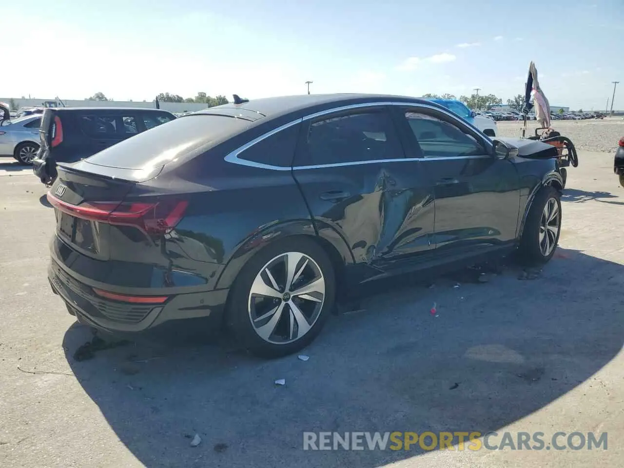 3 Photograph of a damaged car WA1CAAGE9RB024309 AUDI Q8 E-TRON 2024