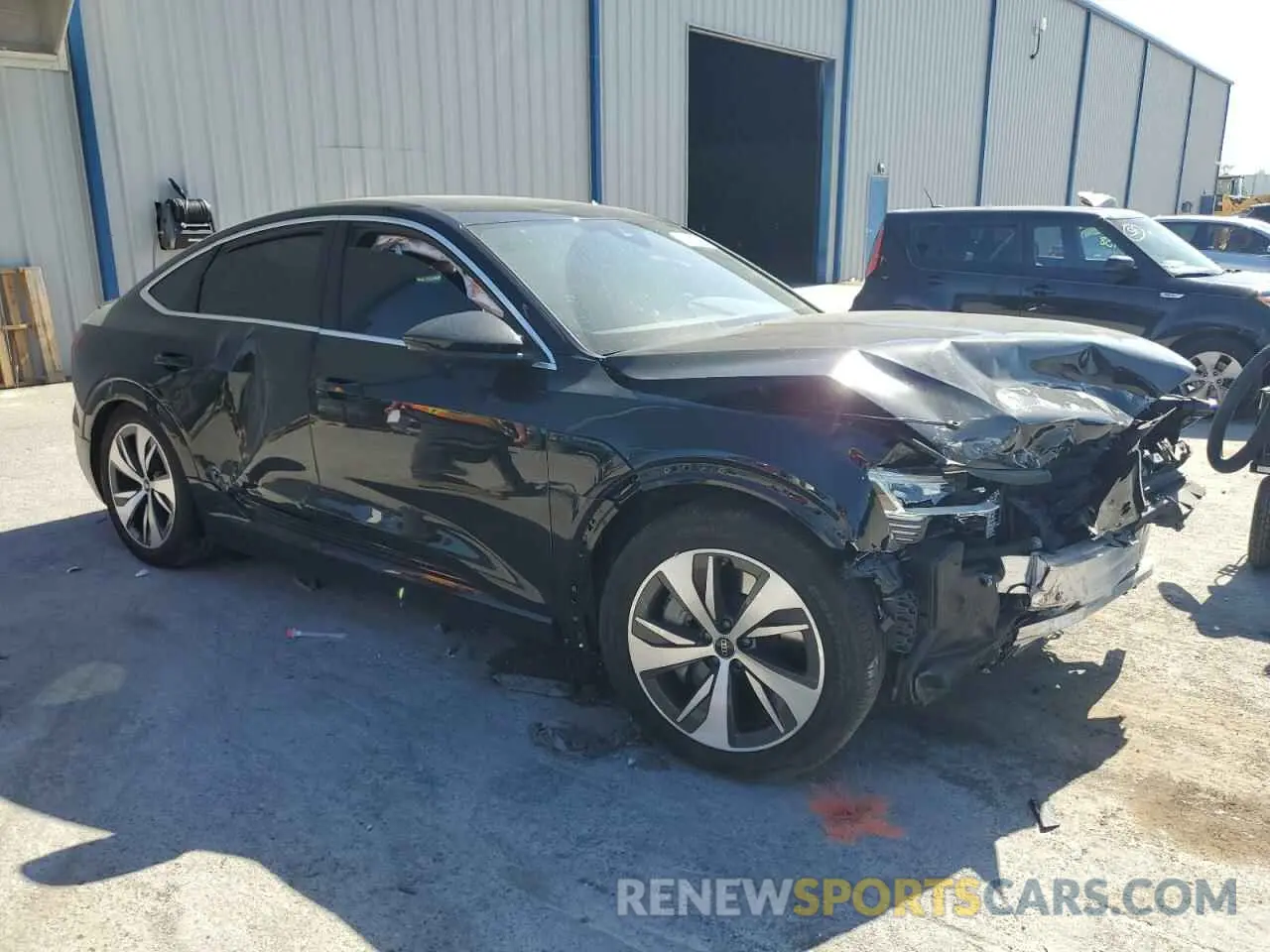 4 Photograph of a damaged car WA1CAAGE9RB024309 AUDI Q8 E-TRON 2024