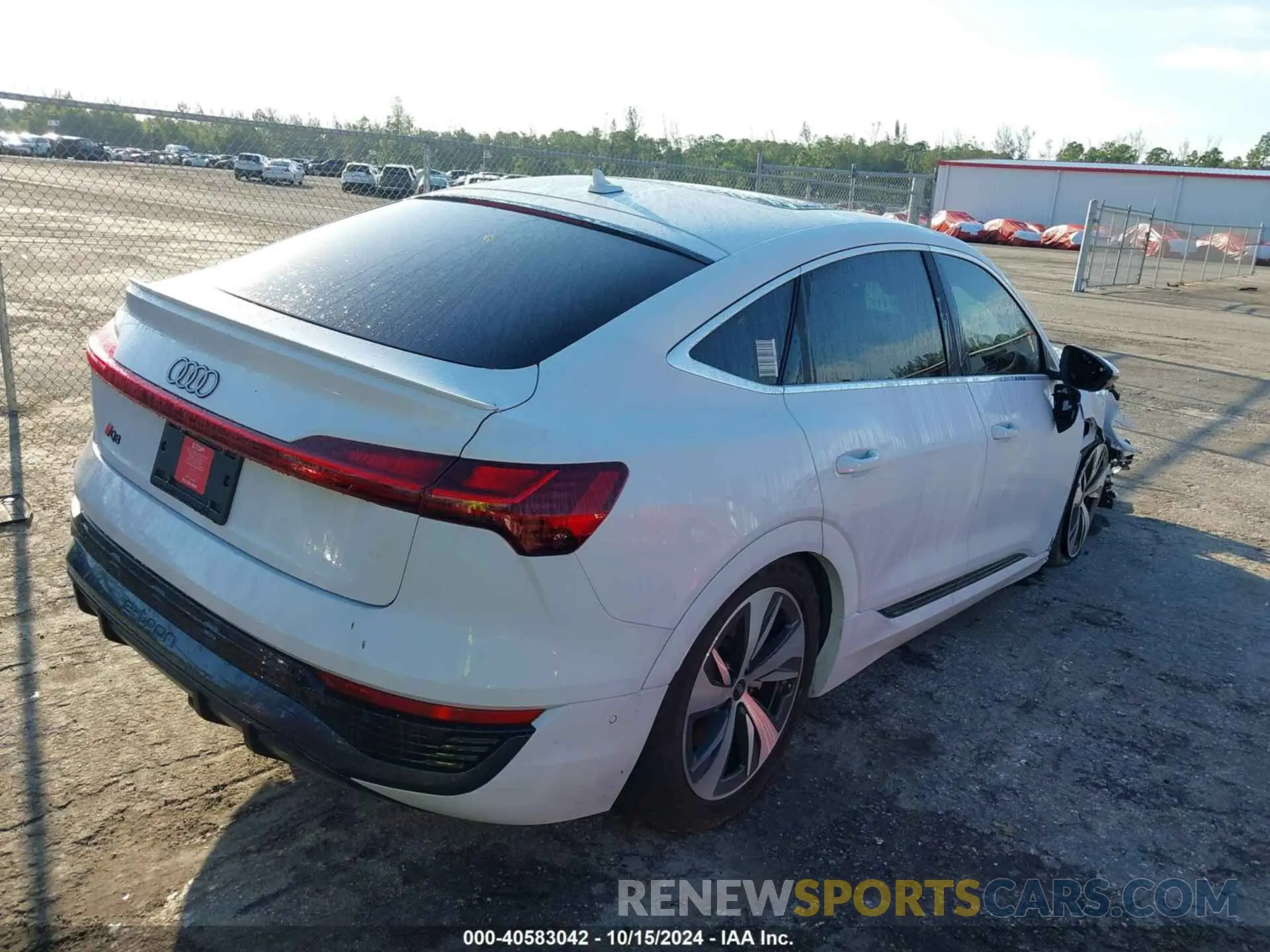 4 Photograph of a damaged car WA1CABGE5RB048497 AUDI Q8 E-TRON 2024
