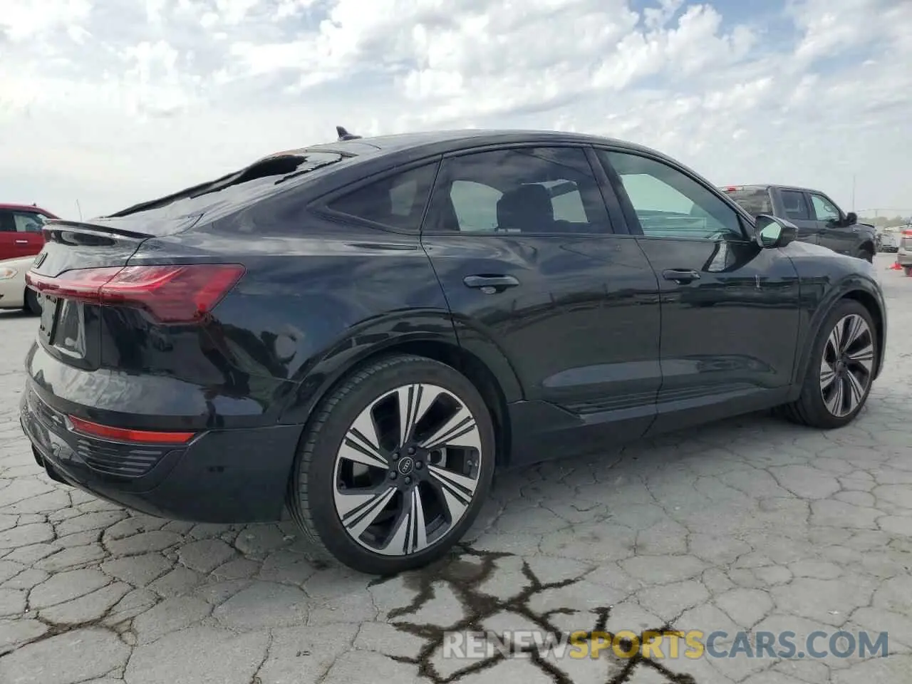 3 Photograph of a damaged car WA1DABGE7RB005395 AUDI Q8 E-TRON 2024
