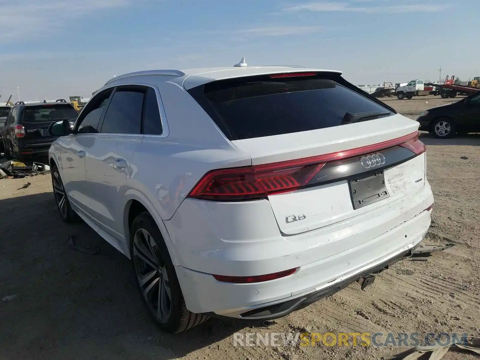 3 Photograph of a damaged car WA1BVAF1XKD045937 AUDI Q8 PREMIUM 2019