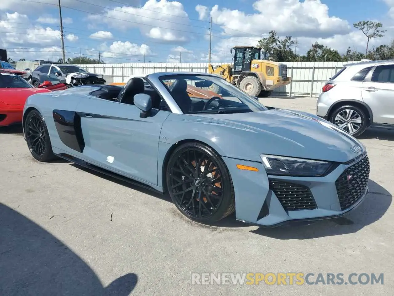 4 Photograph of a damaged car WUAVECFX5L7901778 AUDI R8 2020